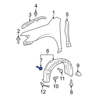 Toyota OE - Fender Liner Retainer