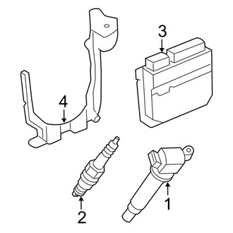 Toyota OE - Electrical - Ignition System (2.5L)