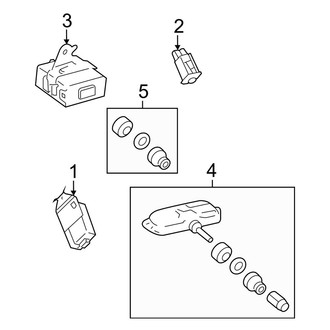 Toyota OE - Electrical - Tire Pressure Monitor Components