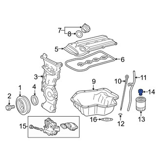 Toyota OE - Engine Oil Filter Adapter