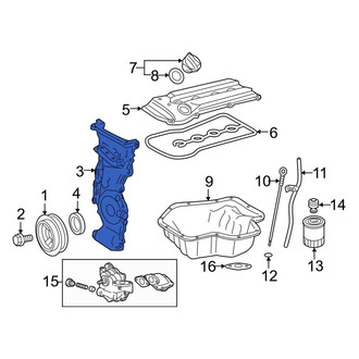 Toyota OE - Engine Timing Cover