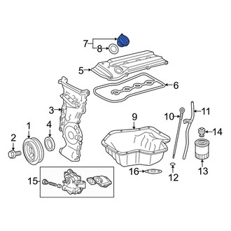 Toyota OE - Engine Oil Filler Cap