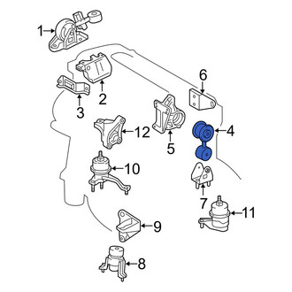 Toyota OE - Rear Engine Mount
