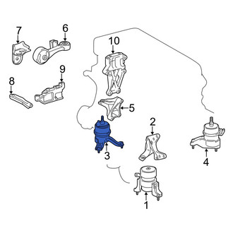 Toyota OE - Right Engine Mount