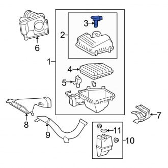 Toyota Camry OEM Air Intake Parts | Filters, Manifolds — CARiD.com