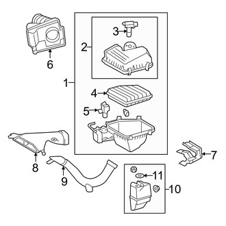 Toyota OE - Engine / Transaxle - Air Intake (3.5L)