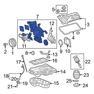 Toyota OE - Upper Engine Timing Cover