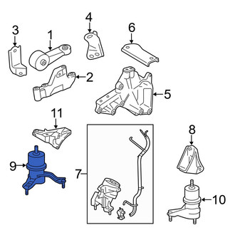 Toyota OE - Right Engine Mount