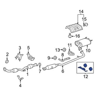 Toyota OE - Exhaust System Hanger