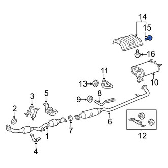 Toyota OE - Floor Pan Heat Shield Insulator