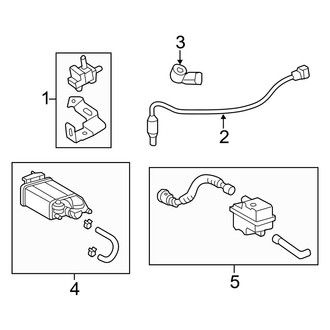 Toyota OE - Emission System - Emission Components (3.5L)