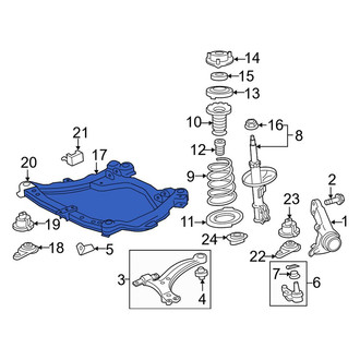 Toyota OE - Front Suspension Subframe Crossmember