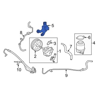 Toyota Camry Power Steering Reservoirs | Caps, Seals — CARiD.com