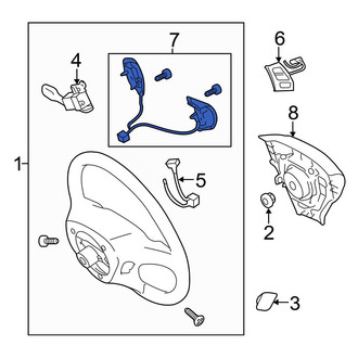 Toyota OE - Steering Wheel Radio Controls