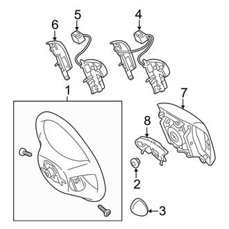 Toyota OE - Steering Wheel & Trim (4 Spoke)
