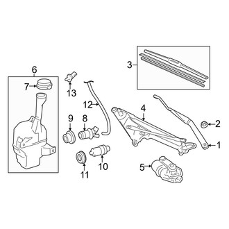 Toyota OE - Windshield - Wiper & Washer Components (Japan Built)