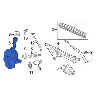 Toyota OE - Washer Fluid Reservoir