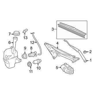 Toyota OE - Windshield - Wiper & Washer Components (USA Built)