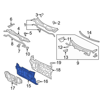 Toyota OE - Front Firewall