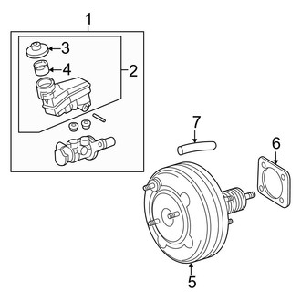 Toyota OE - Cowl - Components on Dash Panel (Japan Built)