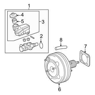 Toyota OE - Cowl - Components on Dash Panel (USA Built)