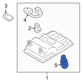 Toyota OE - Rear Dome Light Bulb
