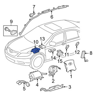 Toyota OE - Air Bag Control Module
