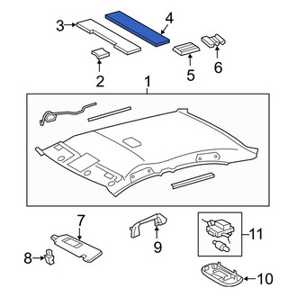 Toyota OE - Headliner Insulator