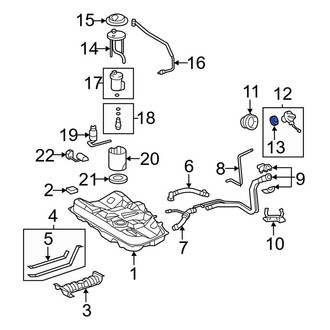 Toyota OE - Fuel Tank Cap Gasket