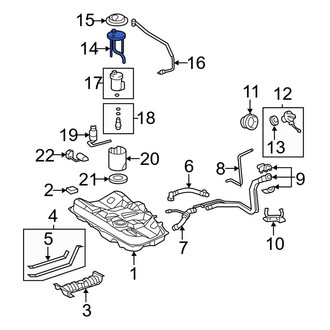 Toyota OE - Fuel Pump Hanger