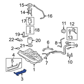 Toyota OE - Fuel Tank Shield