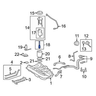 Toyota OE - Fuel Injection Pressure Regulator