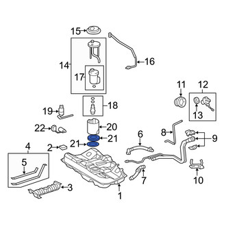 Toyota OE - Fuel Pump Tank Seal