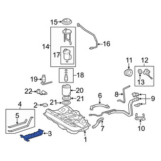 Toyota OE - Fuel Tank Shield