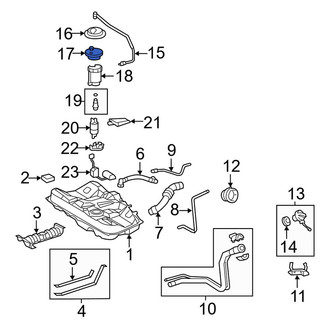 Toyota OE - Fuel Pump Housing