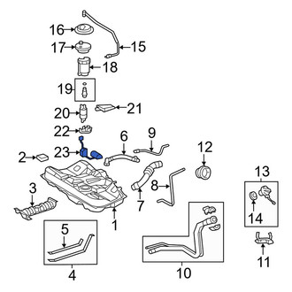 Toyota OE - Fuel Pump Filter