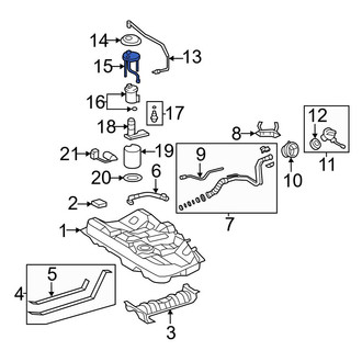 Toyota OE - Fuel Pump Hanger