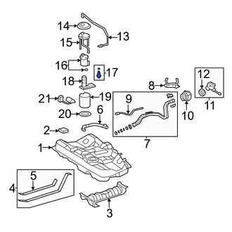 Toyota OE - Fuel Injection Pressure Regulator