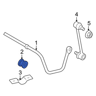 Toyota OE - Rear Suspension Stabilizer Bar Bushing