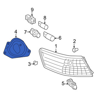 Toyota OE - Rear Tail Light Gasket
