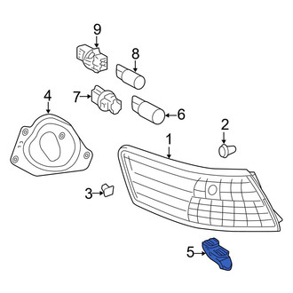 Toyota OE - Tail Light Clip
