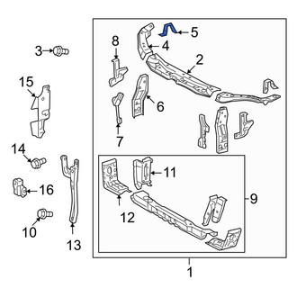 Toyota OE - Left Fender Bracket