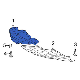 Toyota OE - Front Right Radiator Support Splash Shield