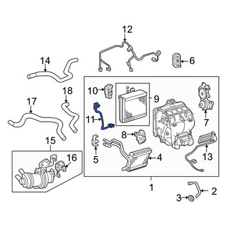 Toyota OE - Front A/C Evaporator Temperature Sensor