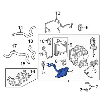 Toyota OE - HVAC Heater Core