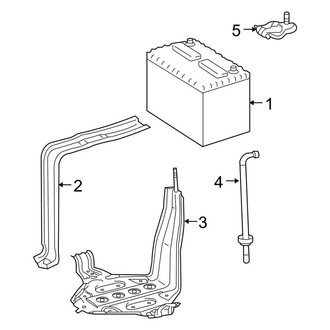 Toyota OE - Electrical - Battery (Conventional, Type)