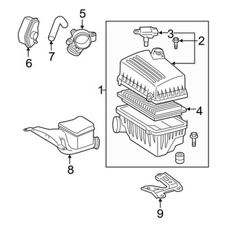 Toyota OE - Engine / Transaxle - Air Intake (2.4L)