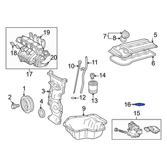 Toyota OE - Engine Oil Pump Gasket