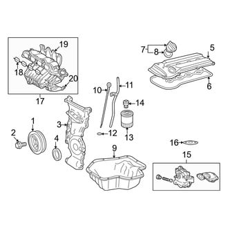 Toyota OE - Engine / Transaxle - Engine Parts (2.4L)