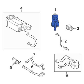 Toyota OE - Exhaust Gas Recirculation (EGR) Vacuum Delay Valve